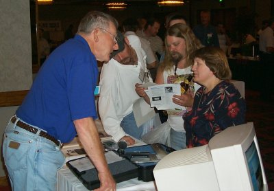 Jim Reid, Bob Hard and Diana Saily