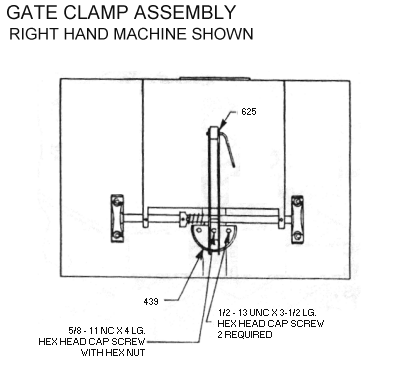 No. 6 gate clamp