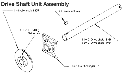 3-10-C drive shaft