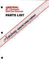 No. 2BSS parts list
